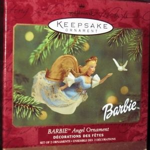Barbie Peace Angel with Dove Hallmark Ornament
